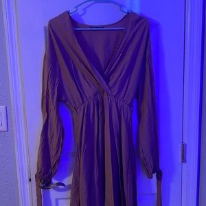 Brownish Dress Very cute